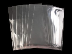 PP ragasztócsíkos celofán tasak  30x38  cm - 100 db Ajándék csomagolás