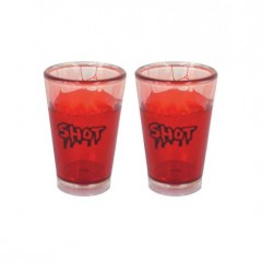 STAMPEDLIS POHÁR CSURGÓ VÉRREL - 2 db Party asztal