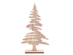      Dekorációs karácsonyfa glitteres - 26,5 cm Dekoráció