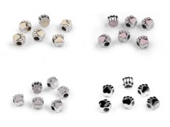                 Műanyag gyöngy tappancs - 11x11 mm Gyöngy-,gyöngyfűző