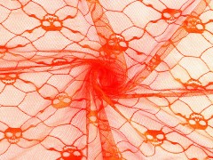     Koponya mintás tűll Tüll, Szatén,Taft