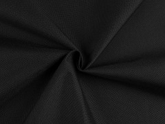 OXFORD vizlepergető textil 600D - Fekete Vizlepergető, fürdőruha anyag