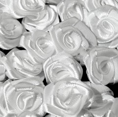 Textil rózsa - 50 db/csomag Vasalható, varrható kellék