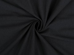 Elasztikus pamut - Fekete Pamut, gyapjú, krepp