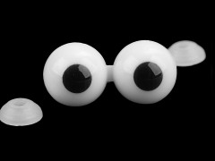 Biztonsági szemek 3D - 4 szett/csomag Figurák- állatkák félkésztermék