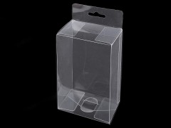 Műanyag doboz akasztóval - 10 db/csomag 