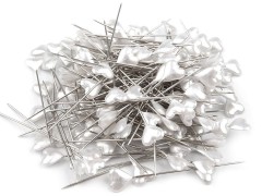 Gombostű szív alakú - 150 db 